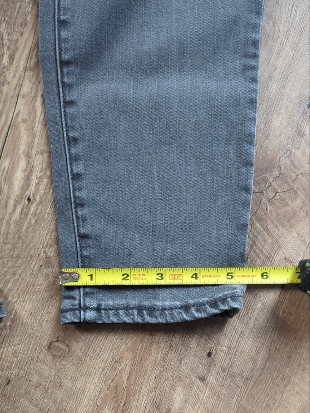 Women's GAP Gray/Black True Skinny Jeans, 31R - Picture 4 of 10